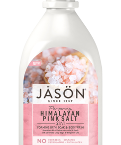 Αφρόλουτρο με ροζ Αλάτι Ιμαλαΐων για όλη την οικογένεια