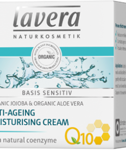 Lavera Basis Sensitiv Q10 Ενυδατική Κρέμα Ημέρας (Με Αντιγηραντική Δράση) 50ml